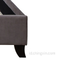 Grosir Tempat Tidur Kepala Kuku KD Berlapis King Size Bed Bedroom Furniture CX613